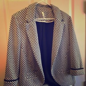 Willow & Clay Checkered Blazer Size L